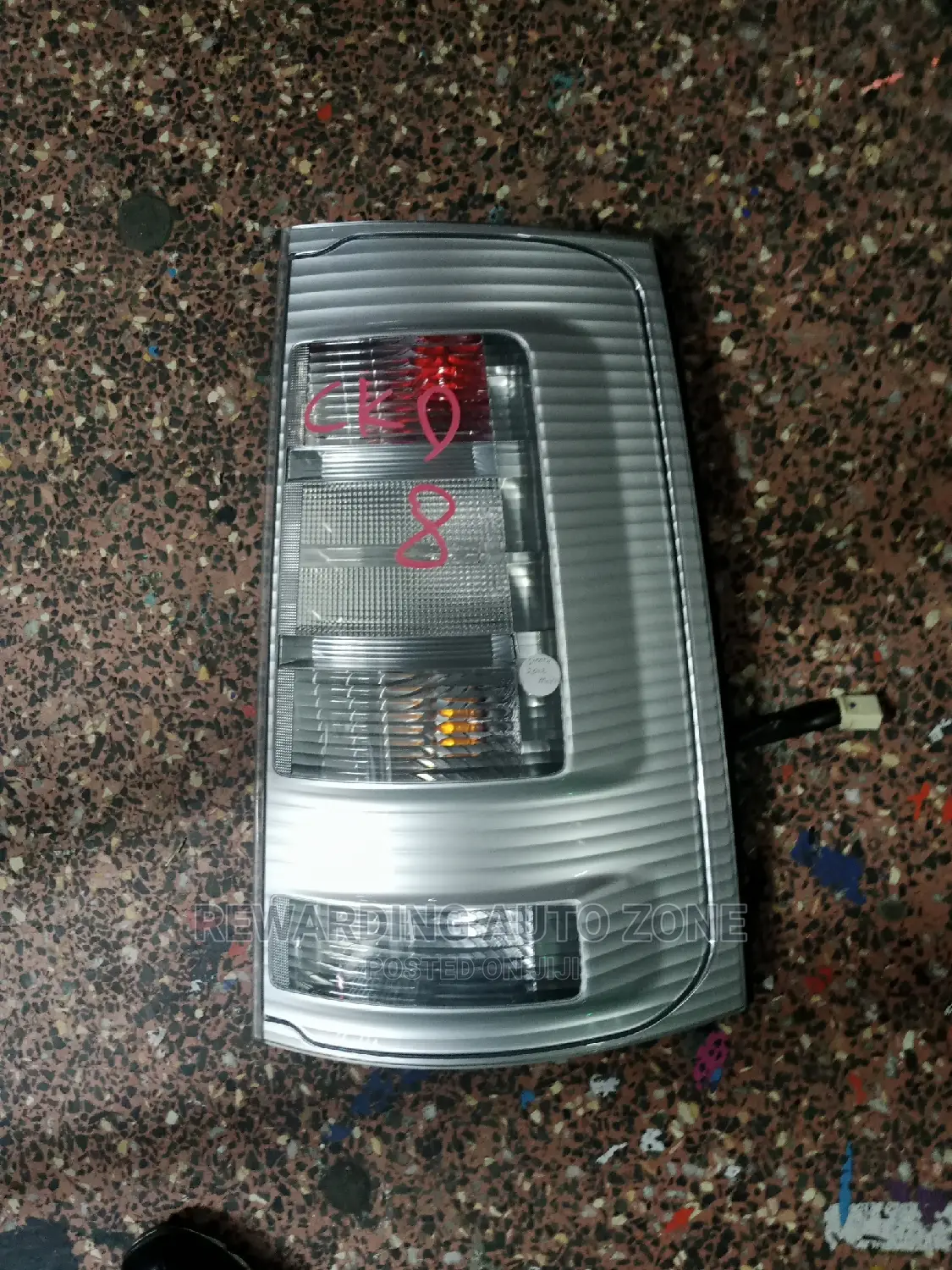 Toyota Sienta 2011 Taillight.