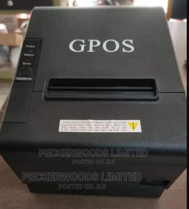 A Black Medium Sized Affordable Printer - main view