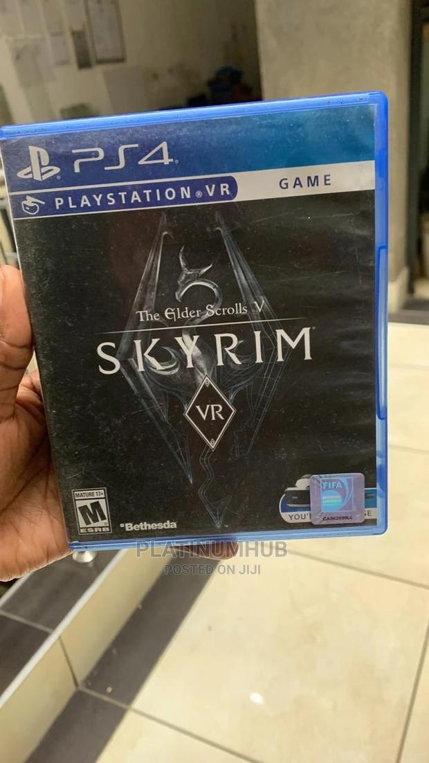 The Glder Scrolls v Skyrim VR - main view