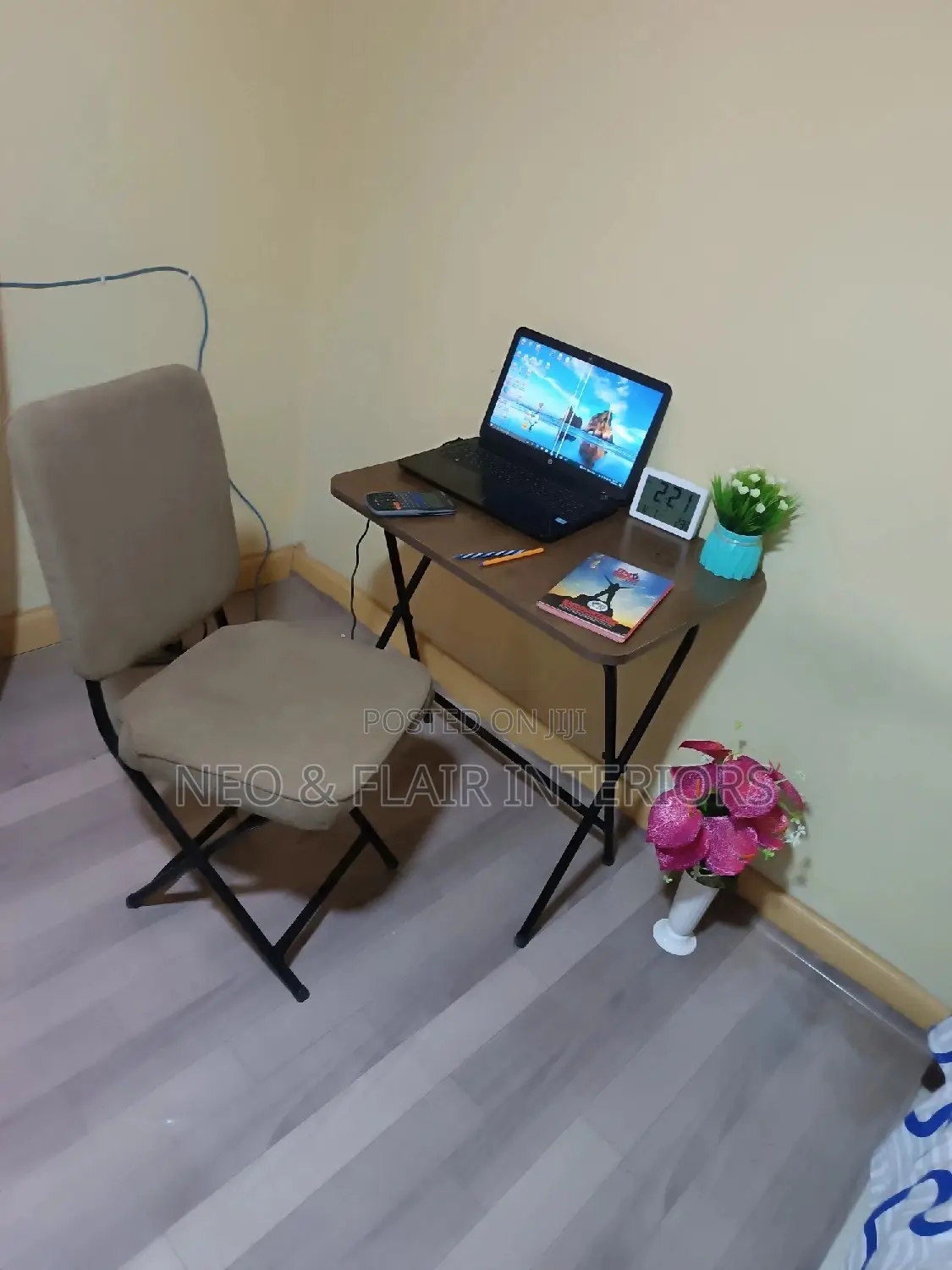 Adult Foldable Study Desk and Chair