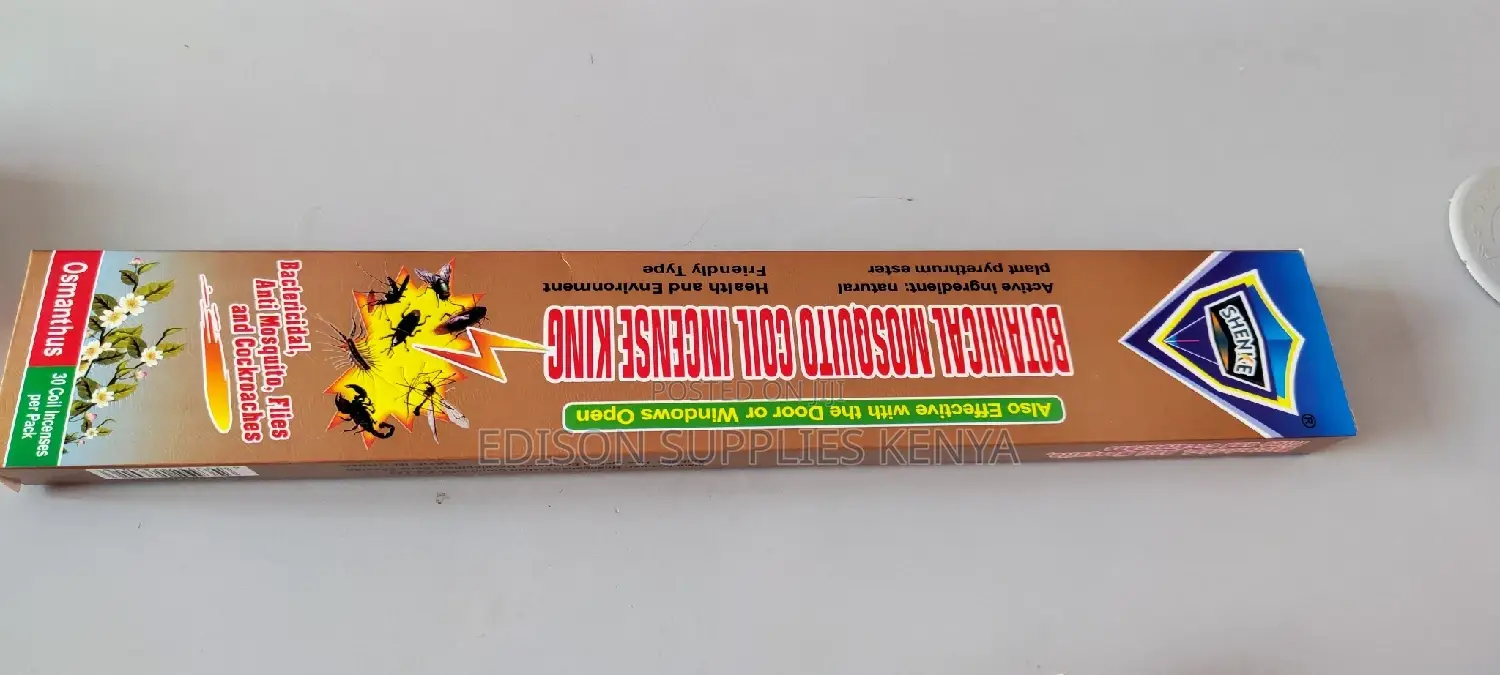 Mosquito and Insect Repellant Incense Sticks.