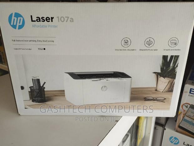 HP Laser 107a(A4) Mono Laser Printer-Print Only - main view