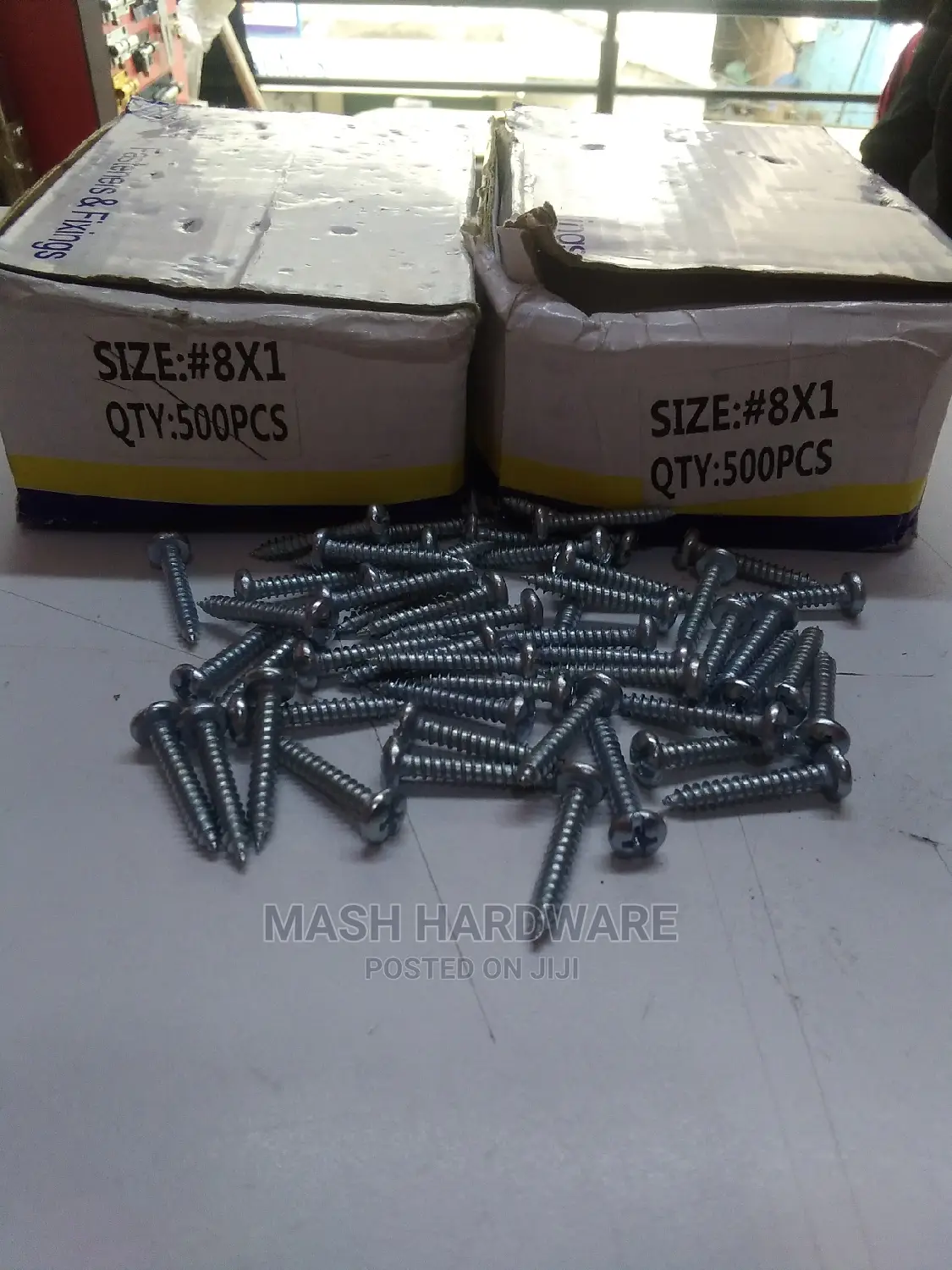 1*8(500pcs) Self Tapping Screws