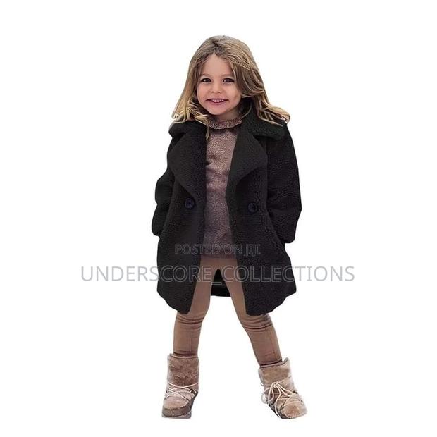 High-End Classy Kids Woolen Trench Coats - thumbnail 4