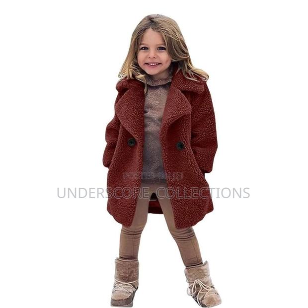High-End Classy Kids Woolen Trench Coats - thumbnail 5