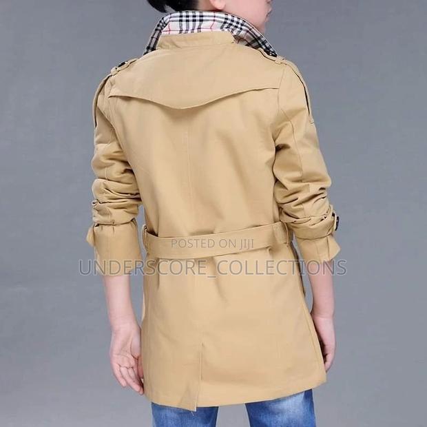 High-End Unisex Kids Trench Coats - thumbnail 3