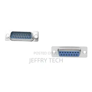 DB15 15 Pin Female to Male Solder Type Adapter Connectors 5