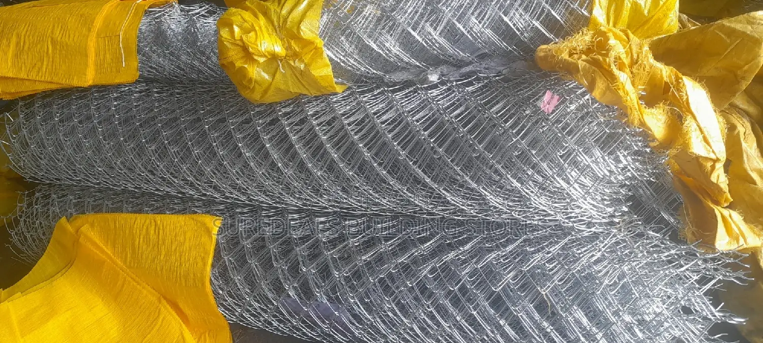 Twisted-End Galvanized Chainlink Wire Mesh for Fencing 4ft