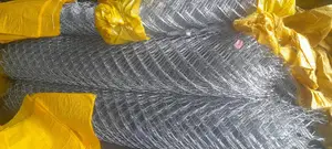Twisted-End Galvanized Chainlink Wire Mesh for Fencing 4ft