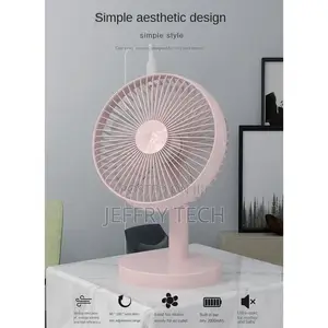 Small Fan Small Personal Desk Fan Strong Wind Quiet