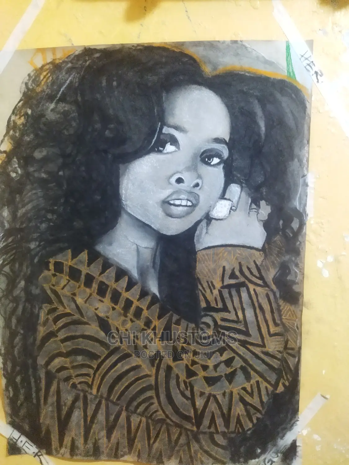 Pencil and Charcoal Portraits