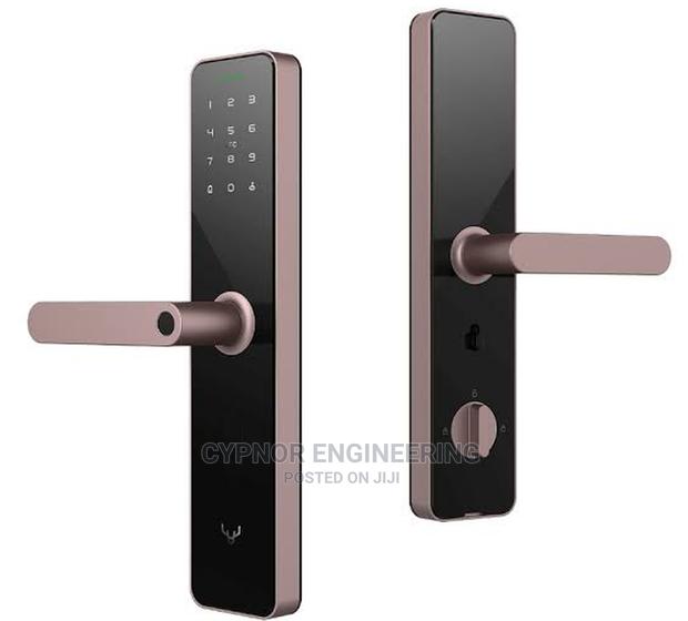 Smart Biometric Door Lock - main view