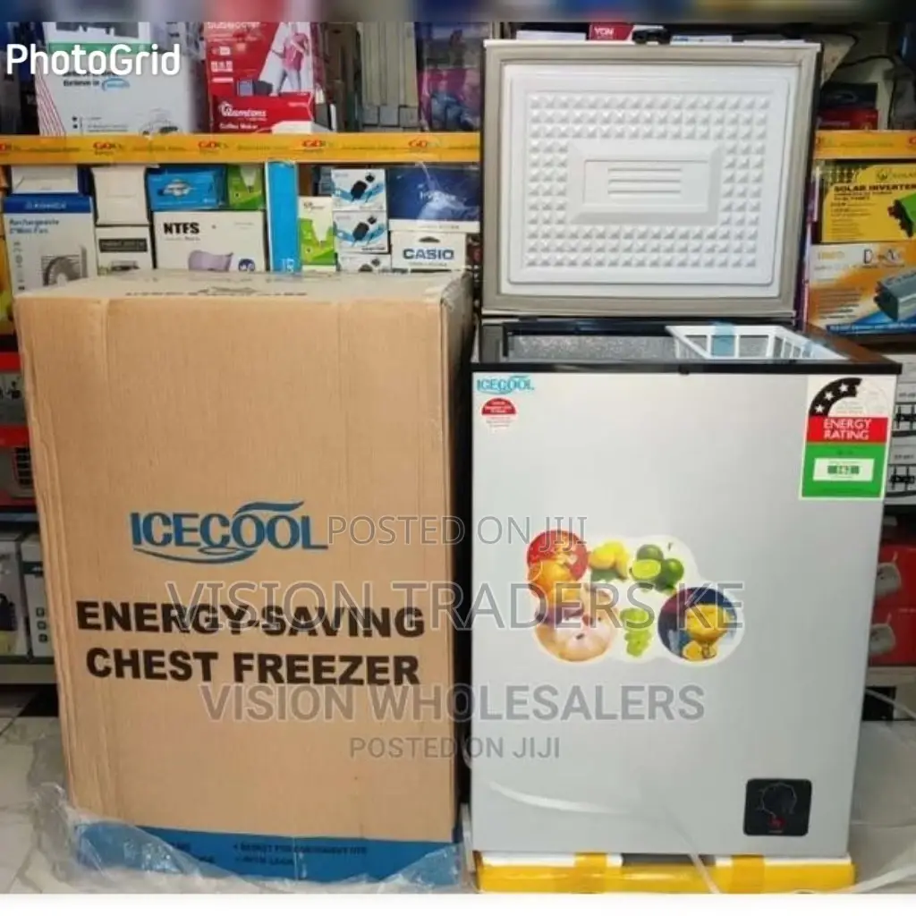 Chest Freezer 119litres Icecool Energy Saver.