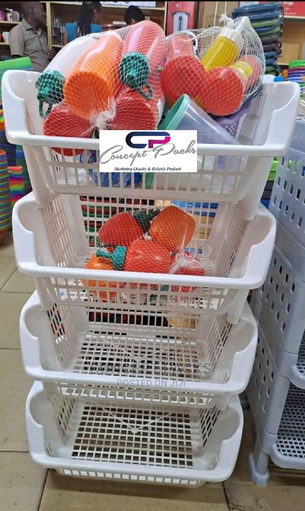 4 Tier Kitchen Rack / Stand H84cmxl45cmxw34cm
