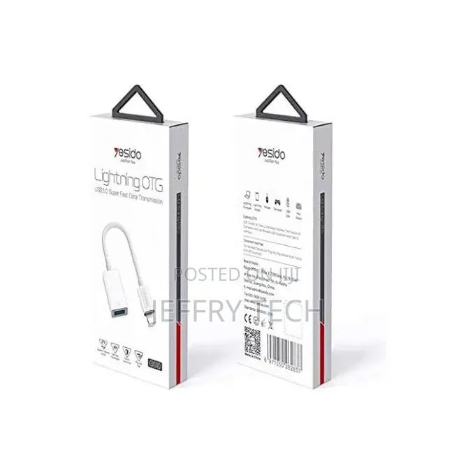 Yesido GS10 Lightning OTG - iPhone OTG to USB 2.0 Speed OTG/