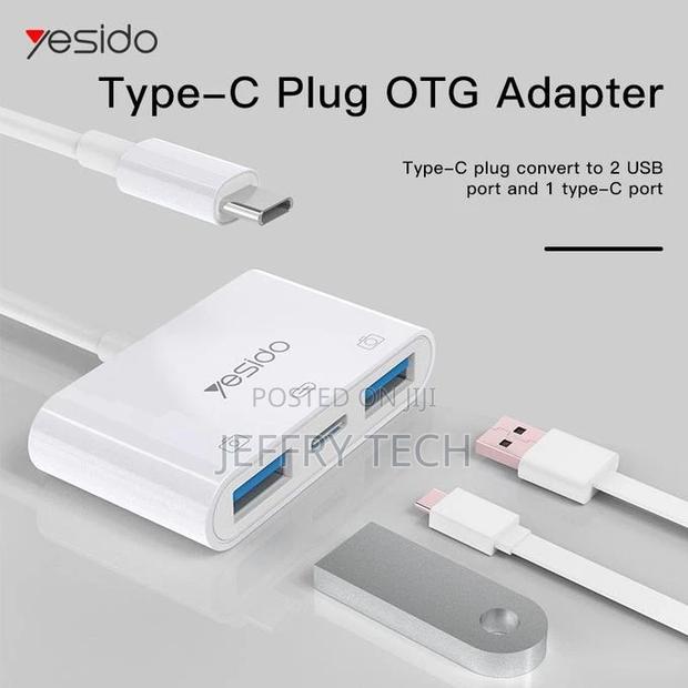 Yesido 3 in 1 Type-C to USB OTG Charging U Disk Camera Cardr - main view