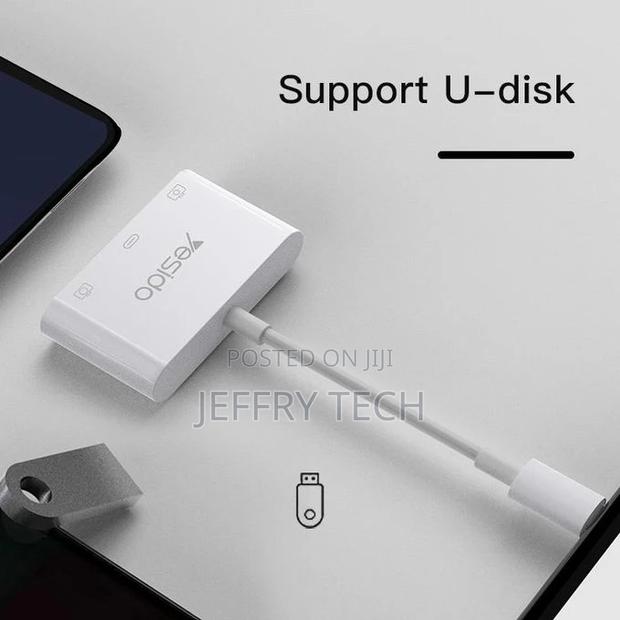 Yesido 3 in 1 Type-C to USB OTG Charging U Disk Camera Cardr - thumbnail 4