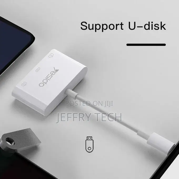 Yesido 3 in 1 Type-C to USB OTG Charging U Disk Camera Cardr
