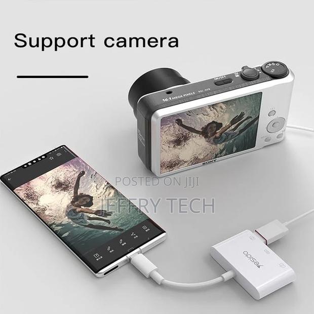 Yesido 3 in 1 Type-C to USB OTG Charging U Disk Camera Cardr - thumbnail 5
