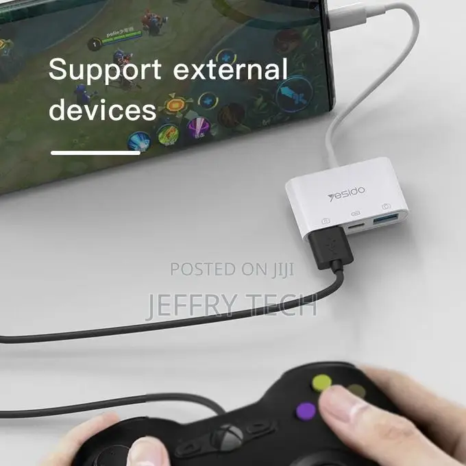Yesido 3 in 1 Type-C to USB OTG Charging U Disk Camera Cardr