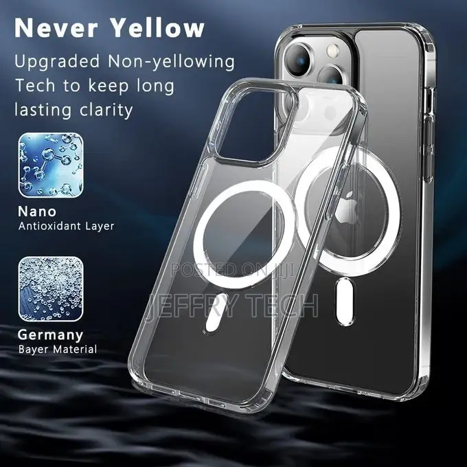 iPhone 13 Pro Max 6.7 Case, Compatible With Magsafe Clear Ca