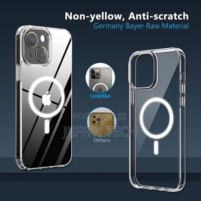 iPhone 13 Pro Max 6.7 Case, Compatible With Magsafe Clear Ca