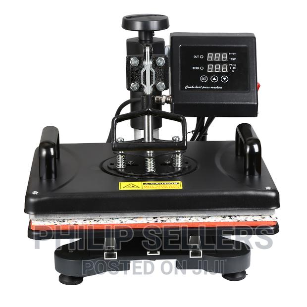 8 In 1 Heat Press Machine Transfer T-shirt Mug Cup Hat