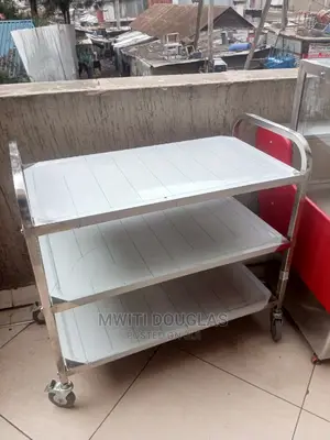 Stainless Steel Hospital Trolley