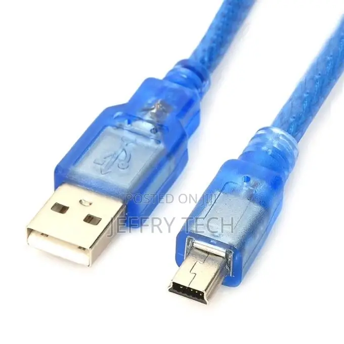 USB 2.0 AM to Mini 5pin USB Cable, Length: 30.5cm