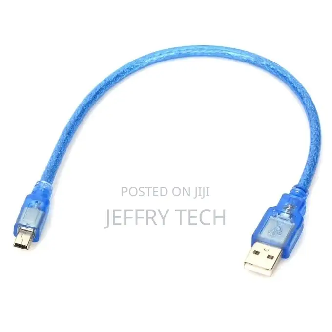 USB 2.0 AM to Mini 5pin USB Cable, Length: 30.5cm