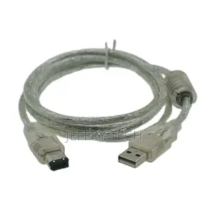 Firewire IEEE 1394 6 Pin Male to USB 2.0 Male Adaptor Conver