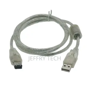 Firewire IEEE 1394 6 Pin Male to USB 2.0 Male Adaptor Conver