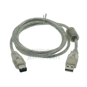 Firewire IEEE 1394 6 Pin Male to USB 2.0 Male Adaptor Conver
