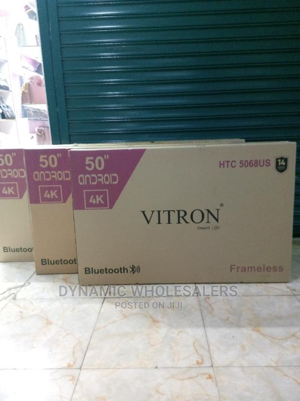 "Vitron 55" Inch Ultra Hd Frameless Android Tv, - thumbnail 3