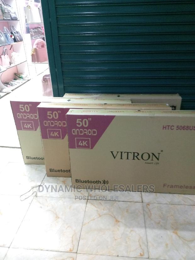 :Vitron 55" Inch Ultra Hd Frameless Android Tv, - thumbnail 2