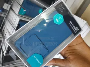 Samsung Galaxy A73 5G Blue Camshield Pro Camera Cover Sli