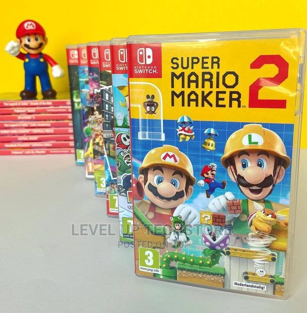 Super Mario Maker 2 Nintendo Switch Game - New - main view