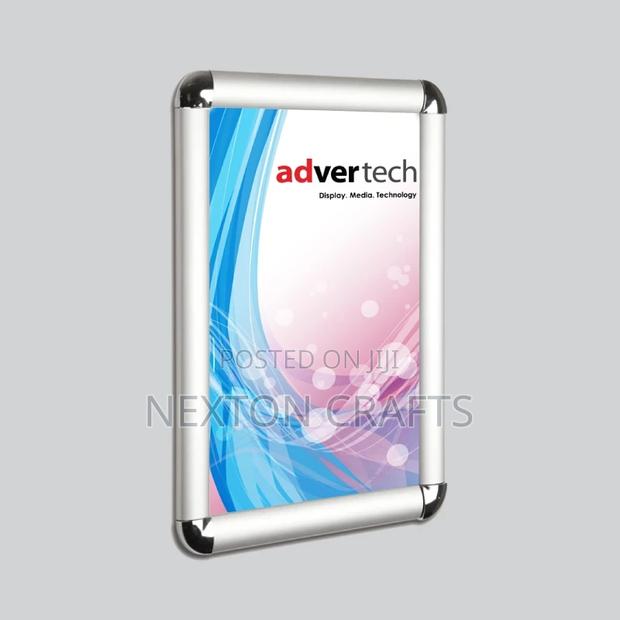 Front Open Snap Frame (A3) - main view