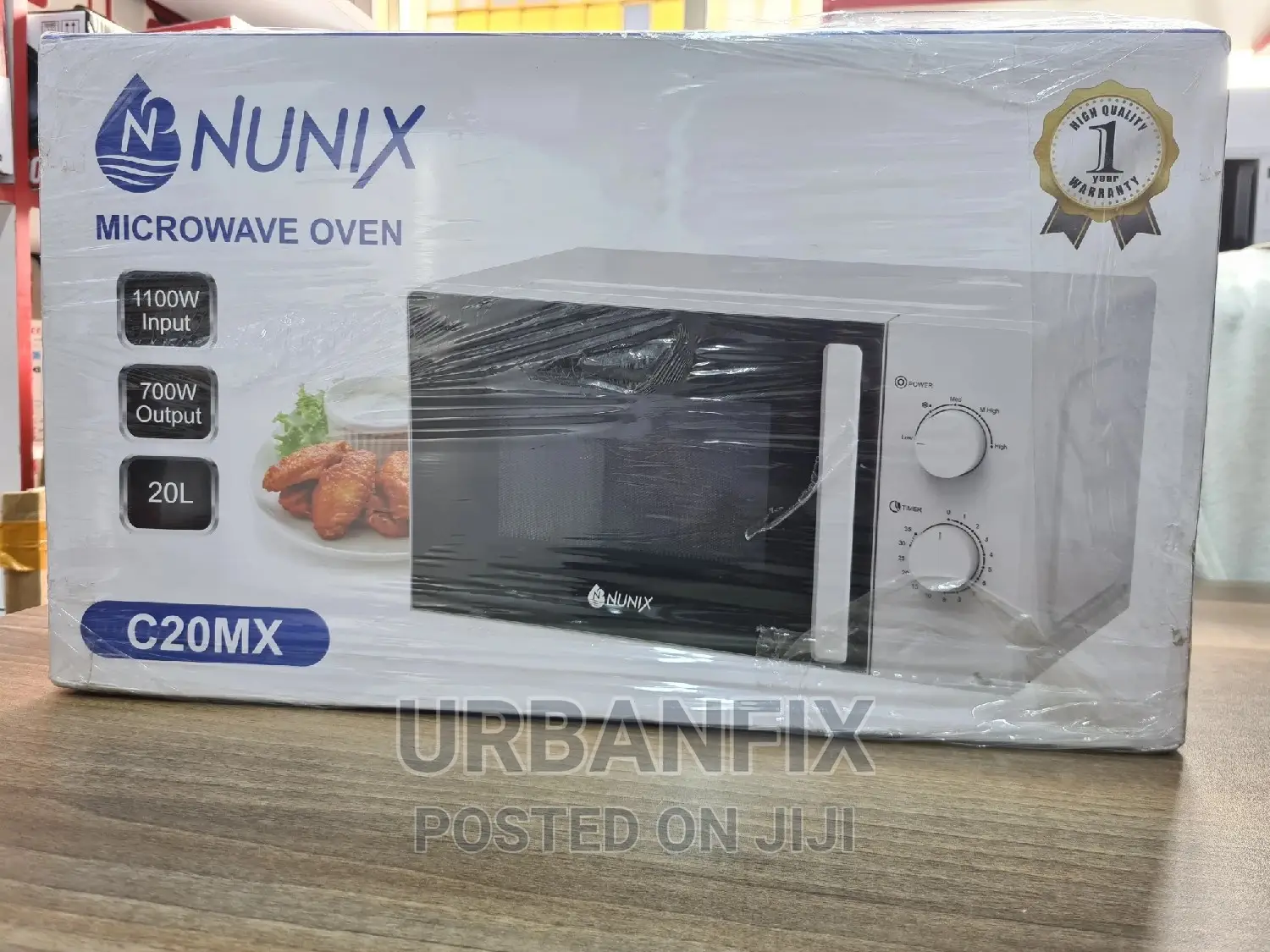 20 Litre Nunix Microwave Oven - C20MX