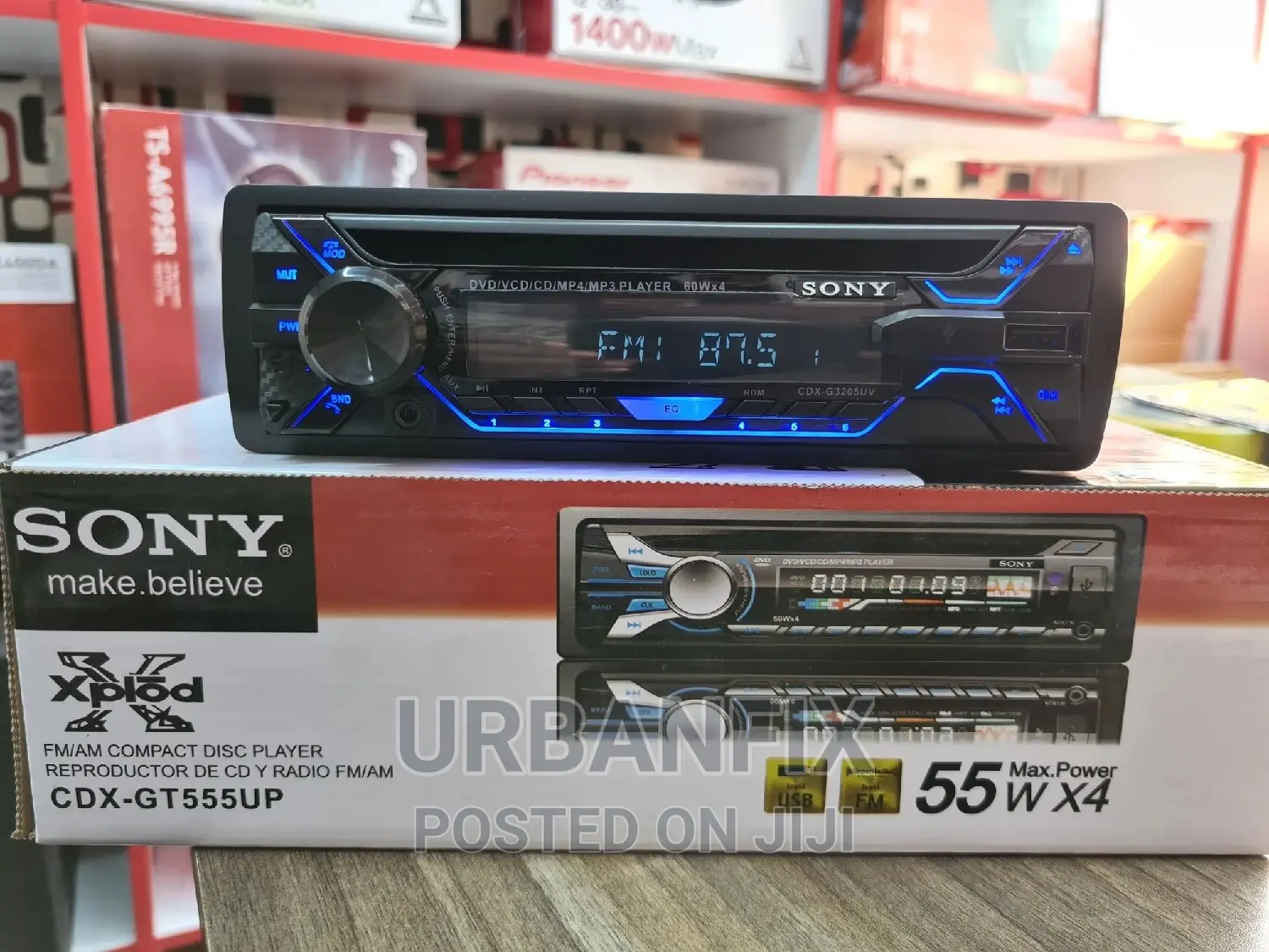 Brand New Sony Car Radios With Bluetooth, USB, CD Available