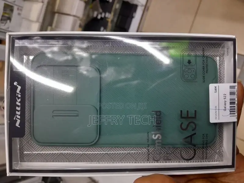 Lens Protector Case for Samsung Galaxy S22 5G - Deep Green