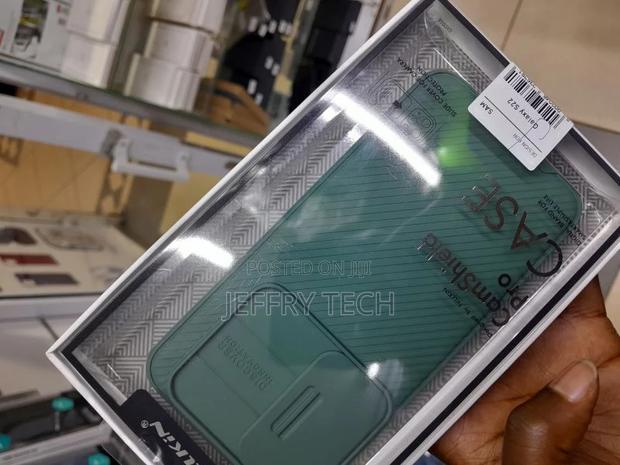 Lens Protector Case for Samsung Galaxy S22 5G - Deep Green - thumbnail 3