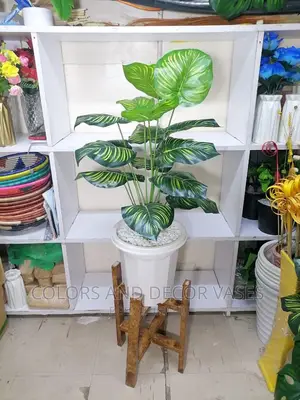 Tall Artificial Plant Set