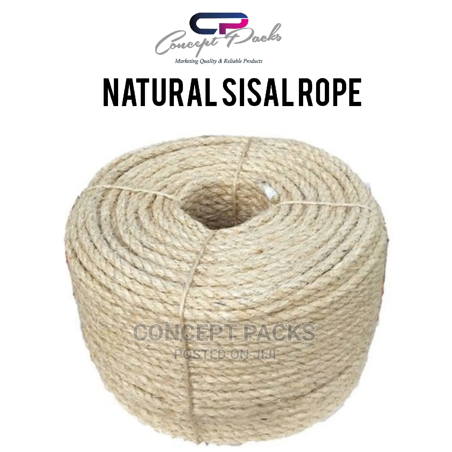 24mm X 200mtrs Natural Sisal Rope.