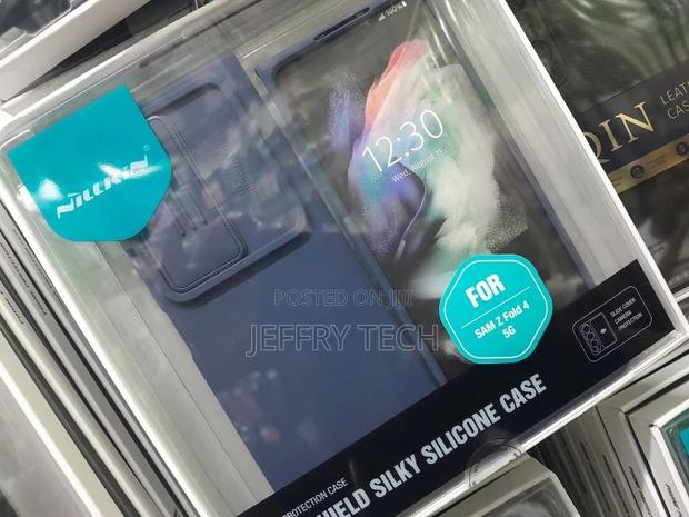 Galaxy Z Fold4 Silicone Case - Nillkin Camshield Silky - thumbnail 3