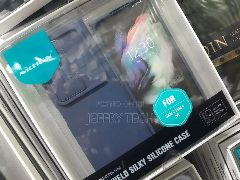 Galaxy Z Fold4 Silicone Case - Nillkin Camshield Silky