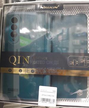 Nillkin Case - Qin Leather Case, Galaxy Z Fold 3, Green - thumbnail 2