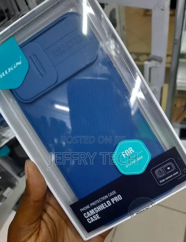 Nillkin Back Cover for Apple iPhone 13 Pro Max Camshield Blu