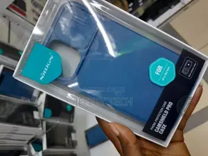 Nillkin Case for iPhone 12 Pro Max Cover Hard Camshield Blue