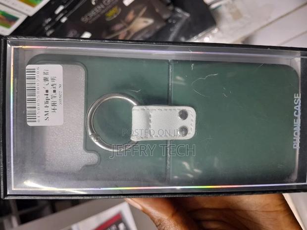 Samsung Galaxy Z Flip 4 Silicone Cover With Ring, Navy